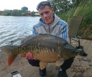 Nick catches 14lb fish at Tattershall Lakes