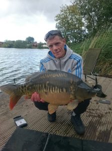 Nick catches 14lb fish at Tattershall Lakes